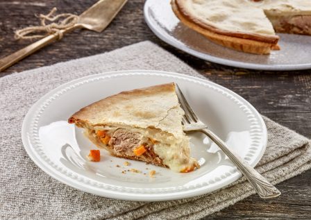 Turkey Pie/ Tarte Au Dinde