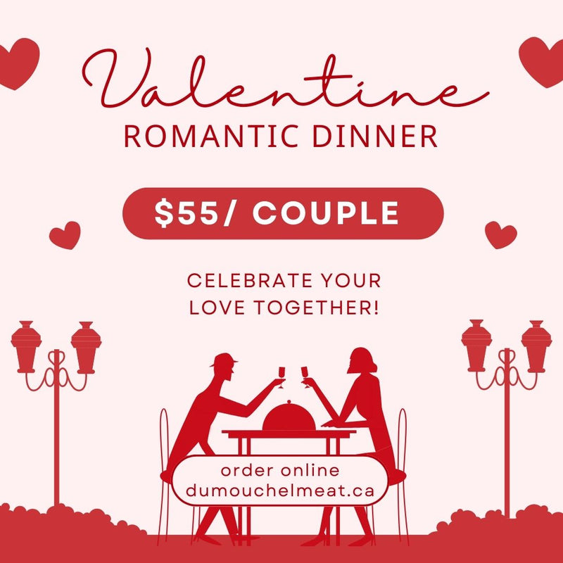 Valentines Fondue Dinner for 2